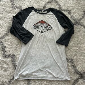 Multnomah Falls Baseball Tee